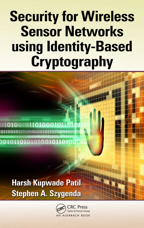 Book cover of Security for Wireless Sensor Networks using Identity-Based Cryptography