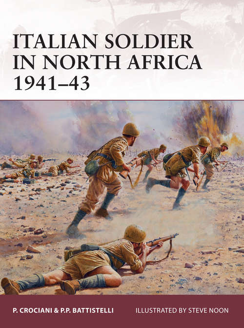 Book cover of Italian soldier in North Africa 1941–43 (Warrior #169)