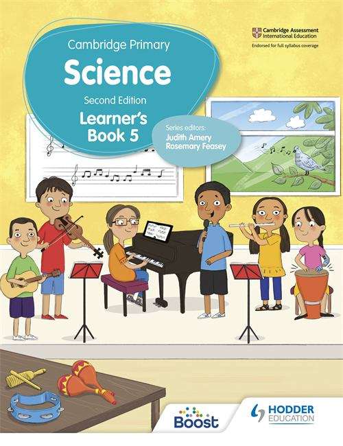 Book cover of Cambridge Primary Science Learner’s Book 5 Second Edition