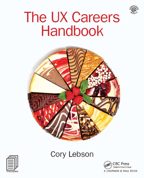 Book cover of The UX Careers Handbook