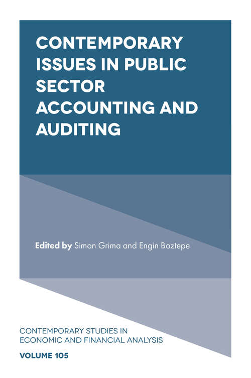 Book cover of Contemporary Issues in Public Sector Accounting and Auditing (Contemporary Studies in Economic and Financial Analysis #105)