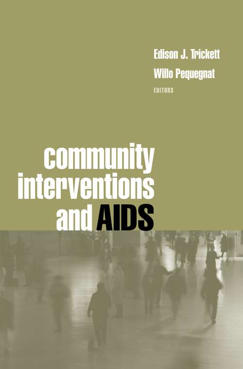 Book cover of Community Interventions and AIDS