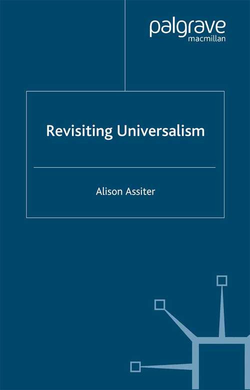 Book cover of Revisiting Universalism (2003)