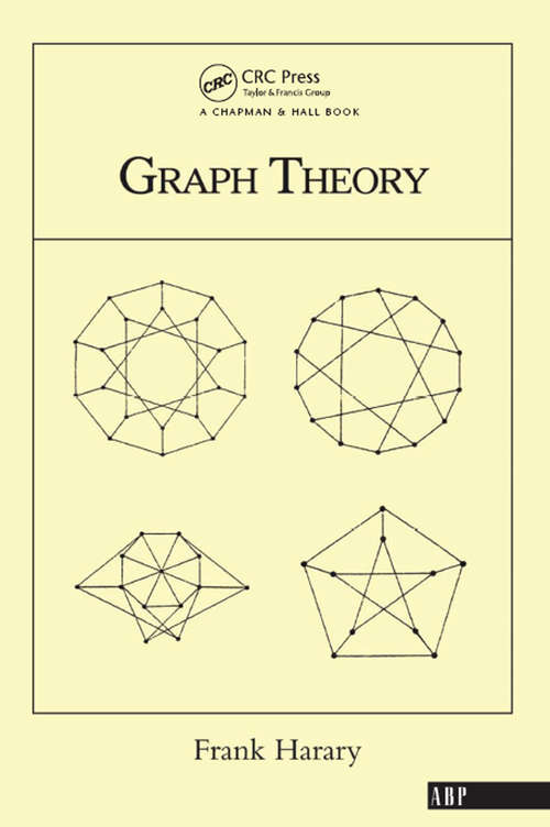 Book cover of Graph Theory (on Demand Printing Of: 02787)
