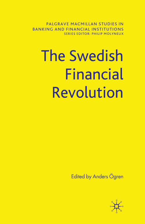 Book cover of The Swedish Financial Revolution (2010) (Palgrave Macmillan Studies in Banking and Financial Institutions)