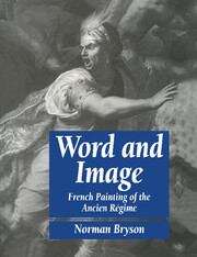 Book cover of Word And Image (PDF): French Painting Of The Ancien Régime