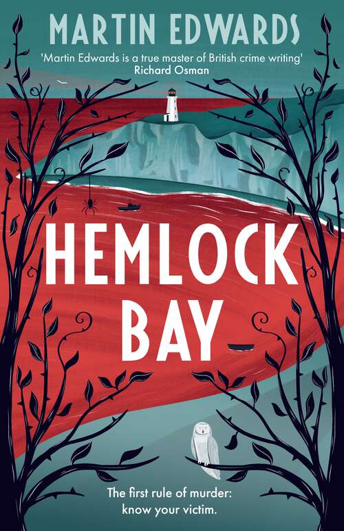 Book cover of Hemlock Bay: From the 'true master of British crime writing', a chilling and twisty Golden Age mystery (Rachel Savernake #5)