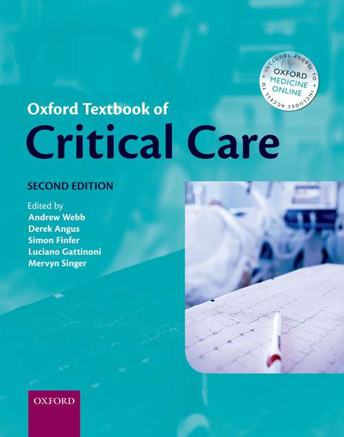 Book cover of Oxford Textbook of Critical Care