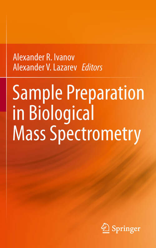 Book cover of Sample Preparation in Biological Mass Spectrometry (2011)