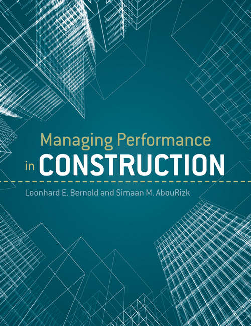 Book cover of Managing Performance in Construction