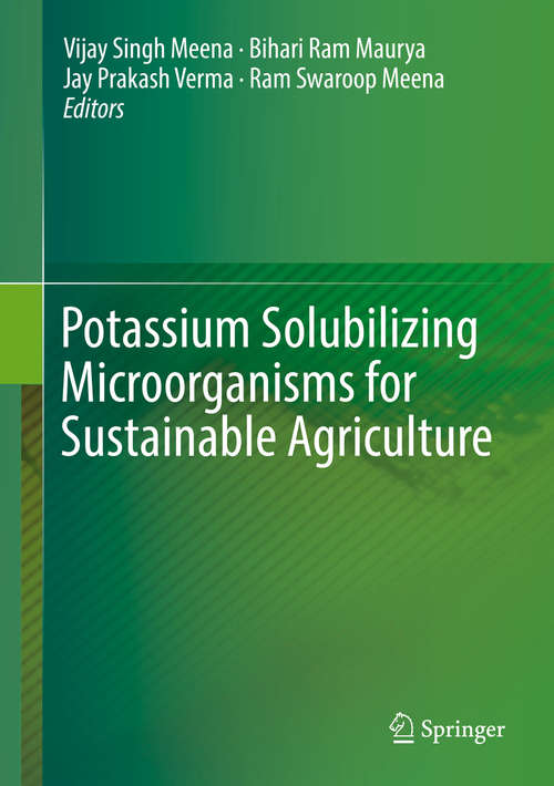 Book cover of Potassium Solubilizing Microorganisms for Sustainable Agriculture (1st ed. 2016)