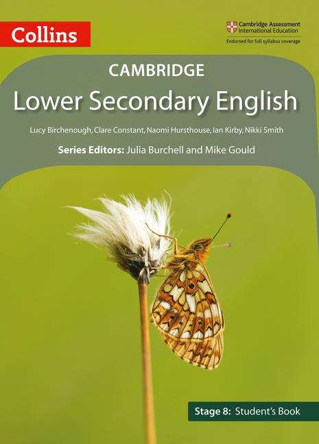 Book cover of Collins Cambridge Lower Secondary English Student's Book: Stage 8 (PDF)
