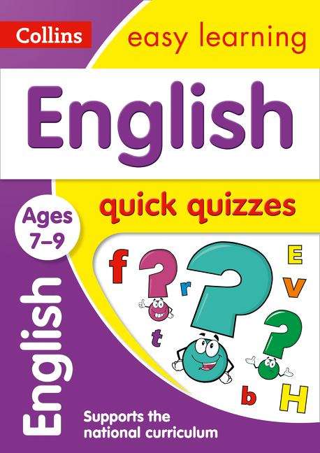 Book cover of English Quick Quizzes Ages 7-9 (Collins Easy Learning KS2 Ser.) (PDF)