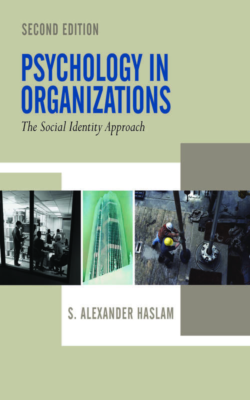 Book cover of Psychology in Organizations (Second Edition)