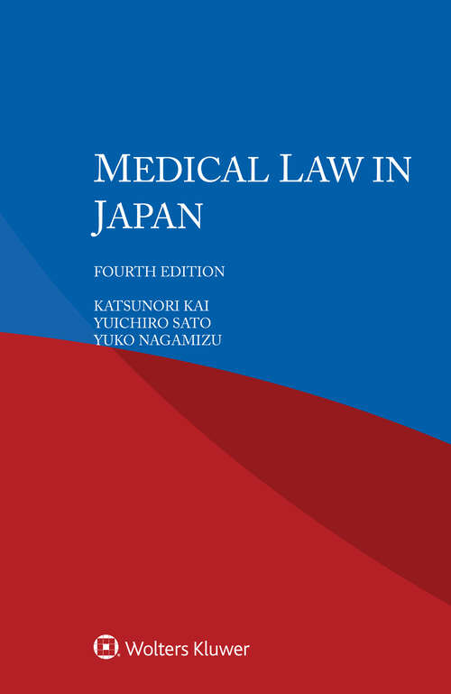 Book cover of Medical Law in Japan