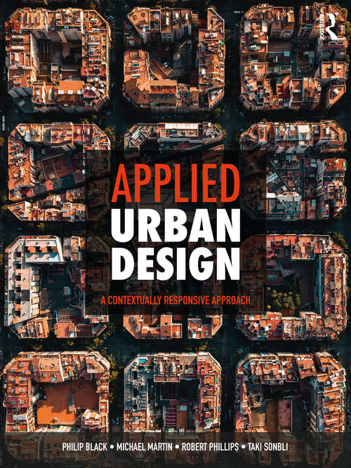 Book cover of Applied Urban Design: A Contextually Responsive Approach