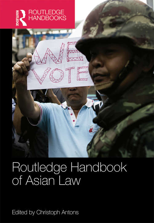 Book cover of Routledge Handbook of Asian Law