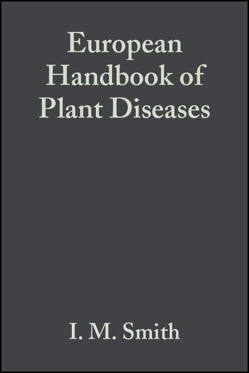 Book cover of European Handbook of Plant Diseases (BS - Plant Pathology Publications)