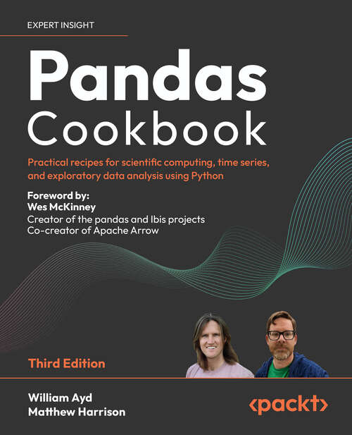 Book cover of Pandas Cookbook