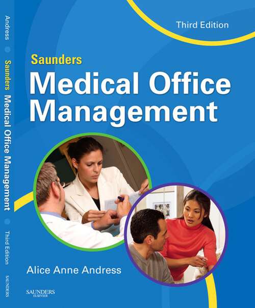 Book cover of Saunders Medical Office Management (3)