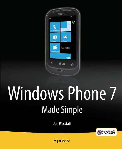 Book cover of Windows Phone 7 Made Simple (1st ed.)