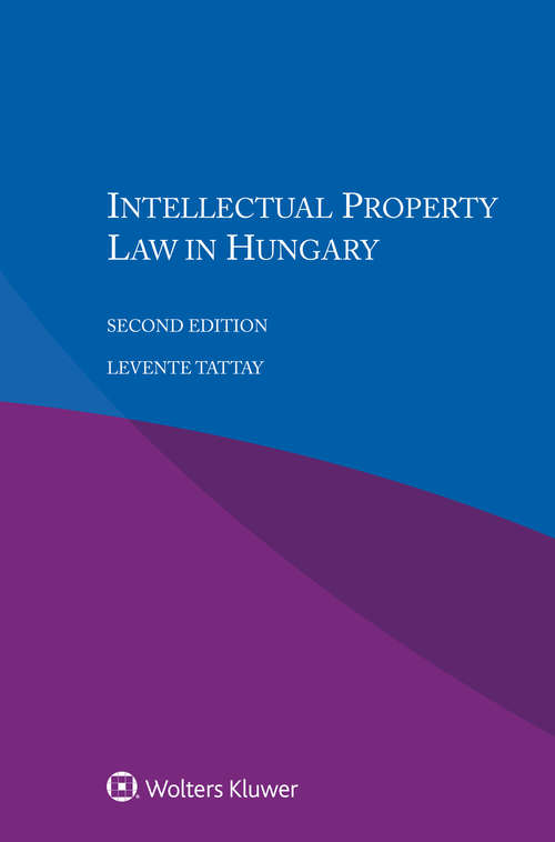 Book cover of Intellectual Property Law in Hungary (2)