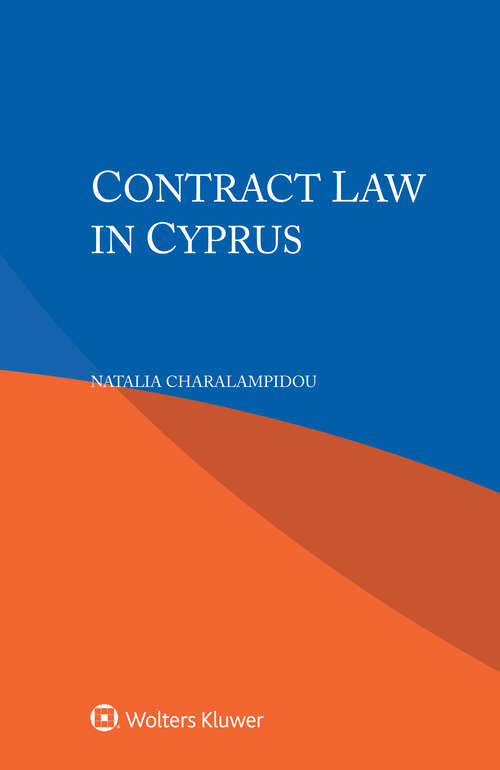 Book cover of Contract Law in Cyprus