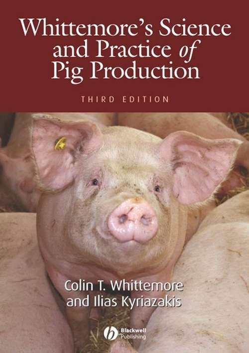 Book cover of Whittemore's Science and Practice of Pig Production (3)