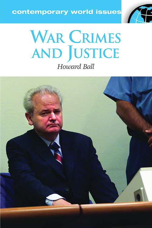 Book cover of War Crimes and Justice: A Reference Handbook (Contemporary World Issues)