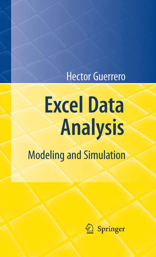 Book cover of Excel Data Analysis: Modeling and Simulation (2010)