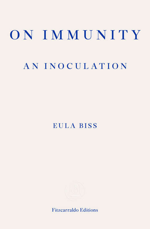 Book cover of On Immunity: An Inoculation