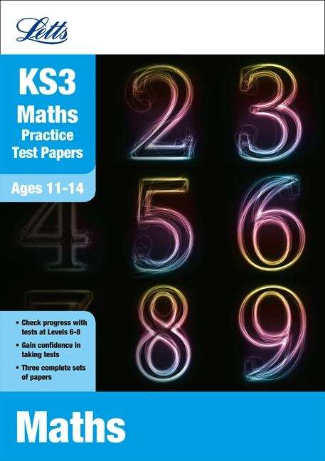 Book cover of Letts Key Stage 3 Practice Test Papers 11-14 (PDF)