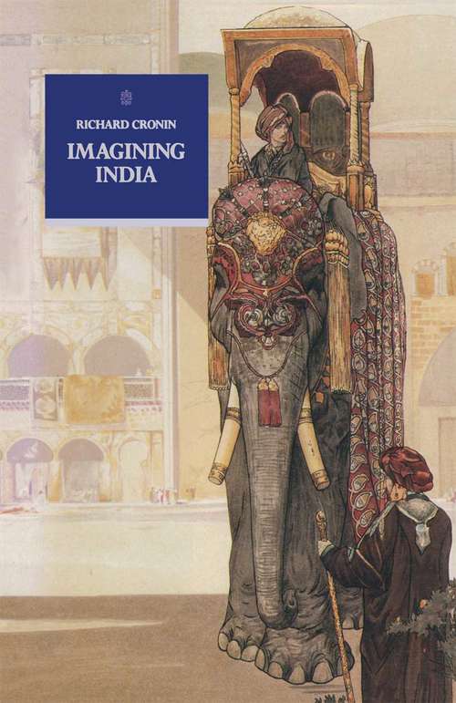Book cover of Imagining India (1st ed. 1989)