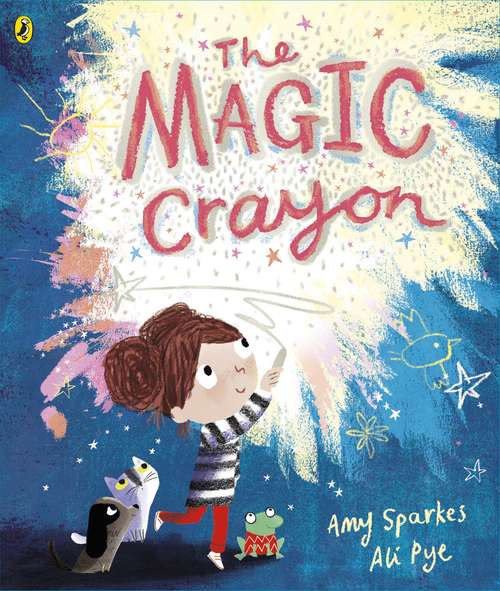 Book cover of The Magic Crayon