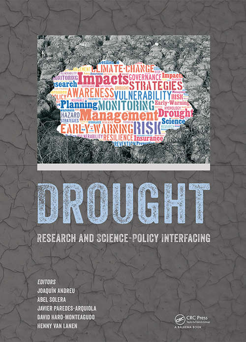 Book cover of Drought: Research And Science-policy Interfacing