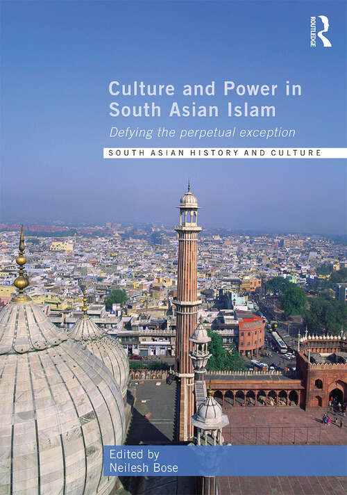 Book cover of Culture and Power in South Asian Islam: Defying the Perpetual Exception (South Asian History and Culture)