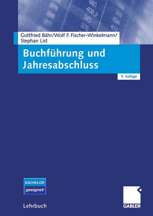 Book cover of Buchführung und Jahresabschluss (9. Aufl. 2006)