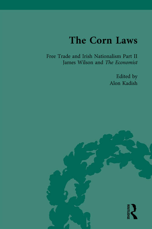 Book cover of The Corn Laws Vol 3