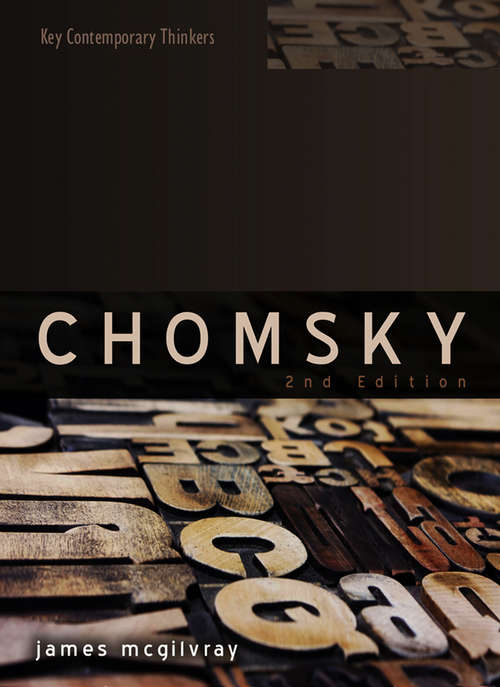 Book cover of Chomsky: Language, Mind and Politics (2) (Key Contemporary Thinkers)