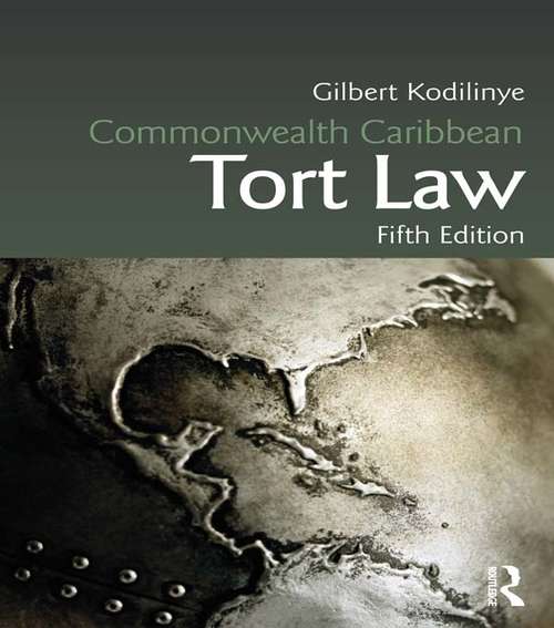 Book cover of Commonwealth Caribbean Tort Law (Commonwealth Caribbean Law)