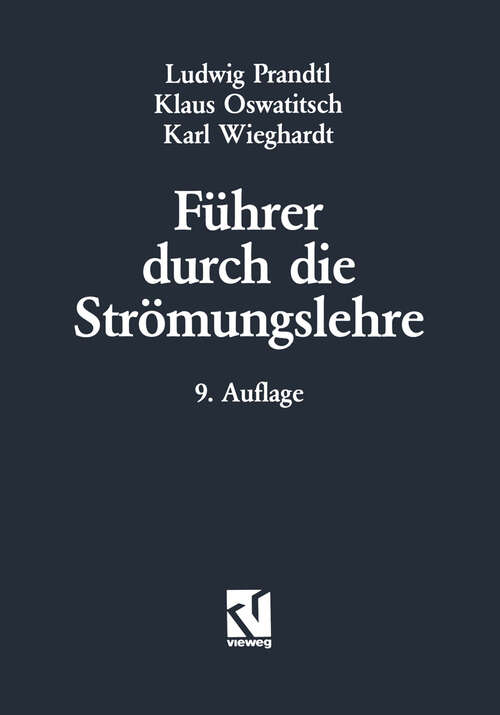 Book cover of Führer durch die Strömungslehre (9. Aufl. 1990)