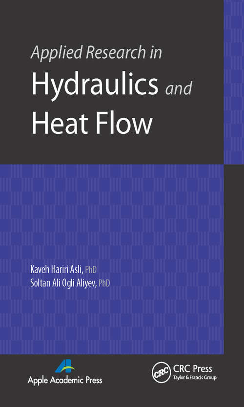 Book cover of Applied Research in Hydraulics and Heat Flow