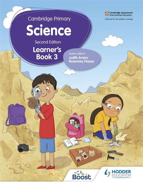 Book cover of Cambridge Primary Science Learner’s Book 3 Second Edition