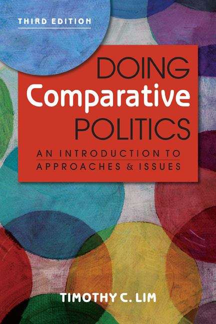 Book cover of Doing Comparative Politics: An Introduction to Approaches and Issues, 3rd Edition (PDF)