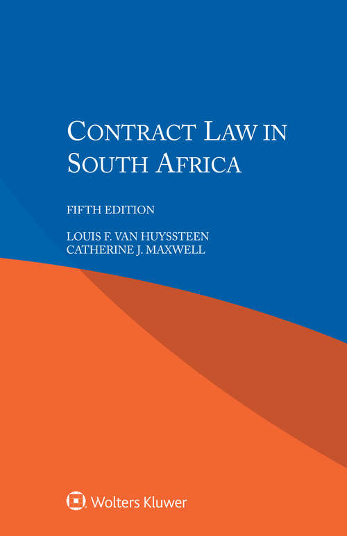 Book cover of Contract Law in South Africa (5)