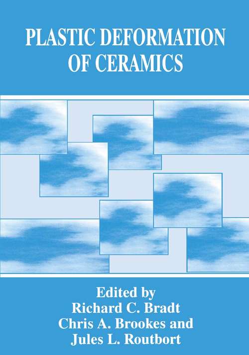 Book cover of Plastic Deformation of Ceramics (1995)