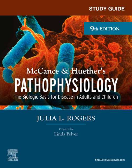 Book cover of Study Guide for McCance & Huether's Pathophysiology - E-Book: The Biological Basis for Disease in Adults and Children (9)