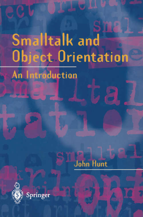 Book cover of Smalltalk and Object Orientation: An Introduction (1997)