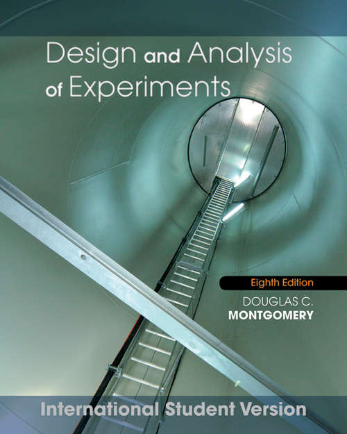 Book cover of Design and Analysis of Experiments