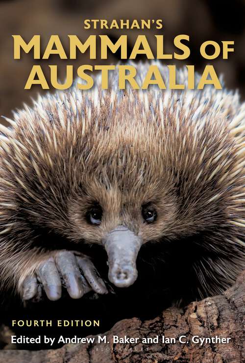 Book cover of Strahan's Mammals of Australia